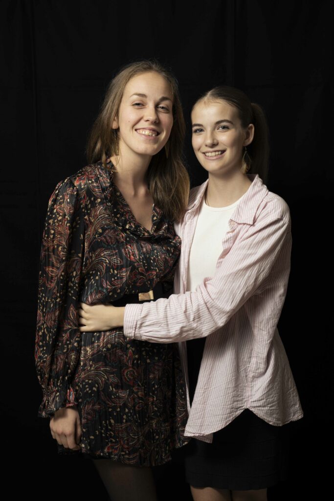 Photo portrait studio duo - photographe de portrait sur Nantes