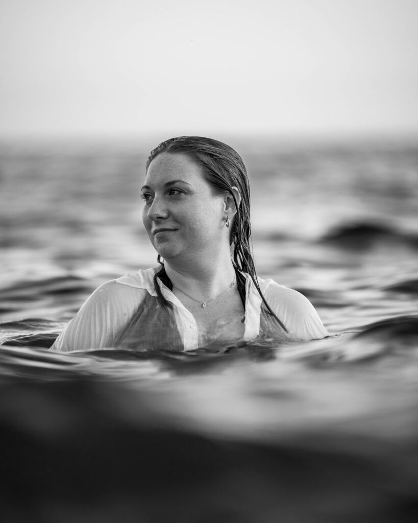 Photo portrait plage - photographe de portrait sur Nantes