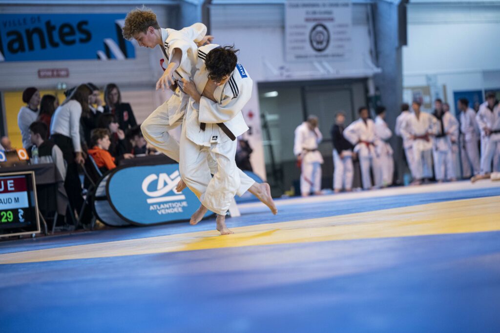 Compétition de judo Nantes - photographe de sport sur Nantes
